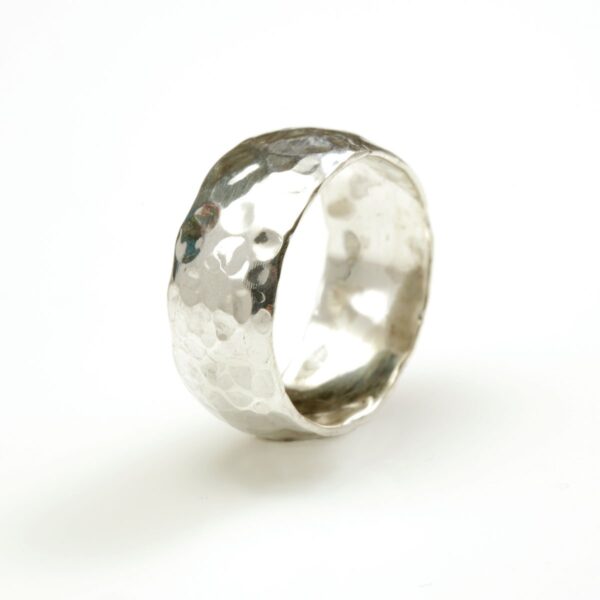 Anillo de plata básic 8 mm