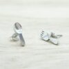 Pendientes de plata cuchara y tenedor